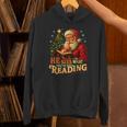 He Sees What You’Ve Been Reading Santa Book Lover Christmas Unisex Hoodie He Sees What You’Ve Been Reading Santa Book Lover Christmas Unisex Hoodie
