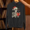 Skeleton Reading Book Christmas Teacher Librarian Book Lover Unisex Hoodie Skeleton Reading Book Christmas Teacher Librarian Book Lover Unisex Hoodie