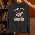 Spicy Books Merch Dark Romance You Had Me At Trigger Warning Unisex Hoodie