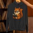 Squirrel Reading Book Lover Unisex Hoodie Squirrel Reading Book Lover Unisex Hoodie