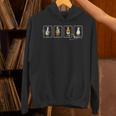 Stamp Silly Goose Reading Book Librarian Bookish Teacher Unisex Hoodie