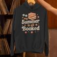 My Summer Is All Booked Book Lover Reading Vacation 2025 Unisex Hoodie