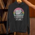 I Survived AP Lang Retro Book Graphic Unisex Hoodie