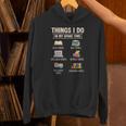 Things I Do In My Spare Time Book Reader Book Reading Lover Unisex Hoodie