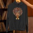 History Month Afro Book Lover Women Girls Librarian Unisex Hoodie