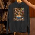 History Month Black Afro Girl Women Book Lovers Flower Unisex Hoodie