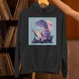 Trex Reading Book Dinosaur Unisex Hoodie