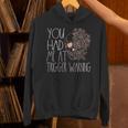 Trigger Warning Dark Romance Reader Smut Spicy Book Merch Unisex Hoodie