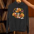 Turkey Reading Books Fall Thanksgiving Teacher Librarian Unisex Hoodie Turkey Reading Books Fall Thanksgiving Teacher Librarian Unisex Hoodie