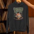 Unearth A Story Fox Reads a Book Unisex Hoodie Unearth A Story Fox Reads a Book Unisex Hoodie