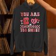 Valentine Day Book You Are Too Sweet Librarian Teacher Kids Unisex Hoodie Valentine Day Book You Are Too Sweet Librarian Teacher Kids Unisex Hoodie