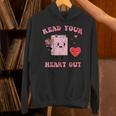 Valentines Day Book Read Your Heart Out Women Men Kids Unisex Hoodie