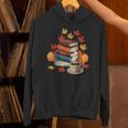 Vintage Books Tea Lovers Fall Autumn Leaves And Pumpkins Unisex Hoodie Vintage Books Tea Lovers Fall Autumn Leaves And Pumpkins Unisex Hoodie