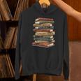 Vintage Books History Retro Book Lover Teacher Unisex Hoodie