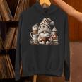 Vintage Cute Gnome Reading Book Coffee Latte Men Women Kids Unisex Hoodie Vintage Cute Gnome Reading Book Coffee Latte Men Women Kids Unisex Hoodie
