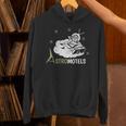 Vintage Hotel Matchbook Astro Motels 50s Retro Spaceman Unisex Hoodie