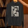 Vintage Vampire Bat Vampire Pin Up Girl Horror Comic Book Unisex Hoodie