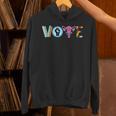 Vote Reproductive Right BLM Political Activism Lgbtq Book Unisex Hoodie