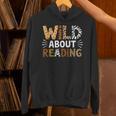Wild About Reading Animal Bookworm Library Book Lover Reader Unisex Hoodie Wild About Reading Animal Bookworm Library Book Lover Reader Unisex Hoodie