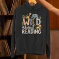 Wild About Reading Animals And Book Lovers Unisex Hoodie Wild About Reading Animals And Book Lovers Unisex Hoodie