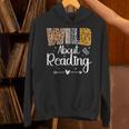 Wild About Reading Book Lover Bookworm Library Day Unisex Hoodie