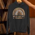 Wild About Reading Books Reader Lover Bookworm Librarian Unisex Hoodie