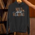 Wild About Reading Books Reader Lover Librarian Bookworm Unisex Hoodie Wild About Reading Books Reader Lover Librarian Bookworm Unisex Hoodie