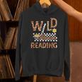 Wild About Reading Teacher Reading Books Back To School Unisex Hoodie
