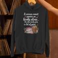 Woman Cannot Survive On Books Alone She Also Needs Yarn Unisex Hoodie