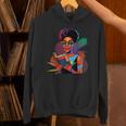 Woman Reading Book Lover Geometric Girl Afro History Unisex Hoodie Woman Reading Book Lover Geometric Girl Afro History Unisex Hoodie