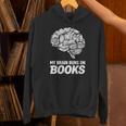 Women's My Brain Runs On Books Reading Bookworm Men Women Unisex Hoodie Women's My Brain Runs On Books Reading Bookworm Men Women Unisex Hoodie