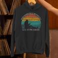 Women's Never Underestimate The Power Of A Girl With Book Reading Unisex Hoodie