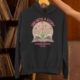 Women's Unearth a Story 2026 Summer Reading Program Flowers Book Unisex Hoodie Women's Unearth a Story 2026 Summer Reading Program Flowers Book Unisex Hoodie