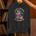 In A World Of Bookworms Be A Book Dragon Unisex Hoodie