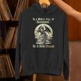 In a World Full Of Bookworms Be a Book Dragon Books Reading Unisex Hoodie