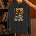 I Write Book Writer Author Book Writing Novelist Unisex Hoodie