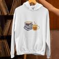67 Read Every Night Quote For Book Lovers &Coffee Fans Unisex Hoodie