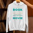 The Book Was Better Than The Movie Literary Library Bookworm Premium Tri-Blend Unisex Hoodie The Book Was Better Than The Movie Literary Library Bookworm Premium Tri-Blend Unisex Hoodie