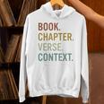 Book Chapter Verse Christian Bible Reformed Theology Unisex Hoodie