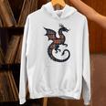 Book Lover Bookworm Reading Books Dragon Unisex Hoodie