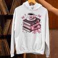 All Booked For Valentine's Teacher Coquette Bow Coffee Book Unisex Hoodie All Booked For Valentine's Teacher Coquette Bow Coffee Book Unisex Hoodie