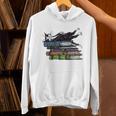 Books Cats Life Is Sweet Cats Books Lover Men Women Unisex Hoodie Books Cats Life Is Sweet Cats Books Lover Men Women Unisex Hoodie