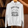 Books Club Squad Reading Book Lover Book Minimalist Team Tee Unisex Hoodie