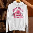 Books Are My Love Language Valentine Book Lover Unisex Hoodie Books Are My Love Language Valentine Book Lover Unisex Hoodie