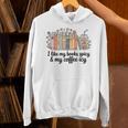I Like My Books Spicy & My Coffee Icy Lover Bookworm Unisex Hoodie