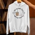 I Like My Books Spicy And My Coffee Icy Books Booktok Unisex Hoodie