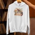 Booktrovert Vintage Wildflowers Books For Book Lovers Unisex Hoodie
