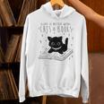 Cat Book For Women Life Is Better With Cats And Books Unisex Hoodie Cat Book For Women Life Is Better With Cats And Books Unisex Hoodie