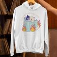 Cat Reading a Romance BookI Like My Books Extra Spicy Unisex Hoodie Cat Reading a Romance BookI Like My Books Extra Spicy Unisex Hoodie