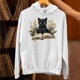 Cat Shirts For Women Book Lover Shirt Cute Cat And Book Premium Tri-Blend Unisex Hoodie Cat Shirts For Women Book Lover Shirt Cute Cat And Book Premium Tri-Blend Unisex Hoodie